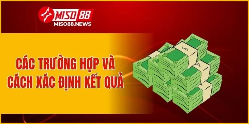 Các trường hợp và cách xác định kết quả